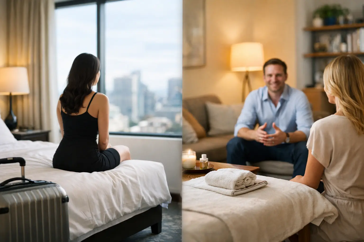 Incall or Outcall Comparison for Clients